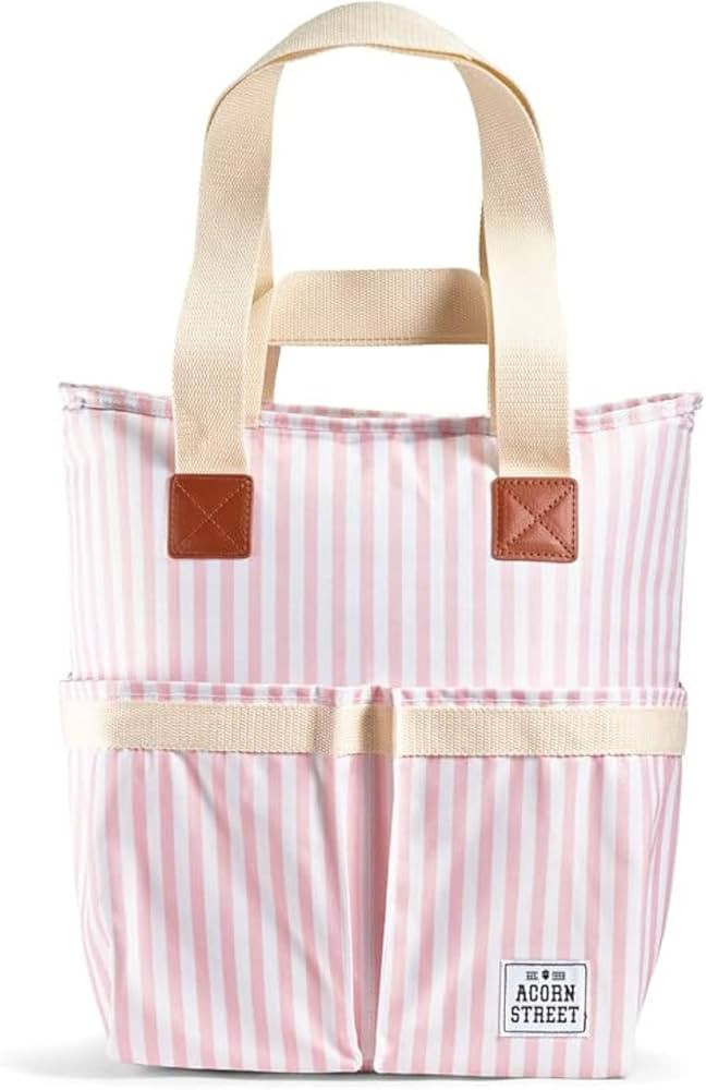 Fit & Fresh Cooler Tote, Large, Blush Vineyard Stripe | Amazon (US)