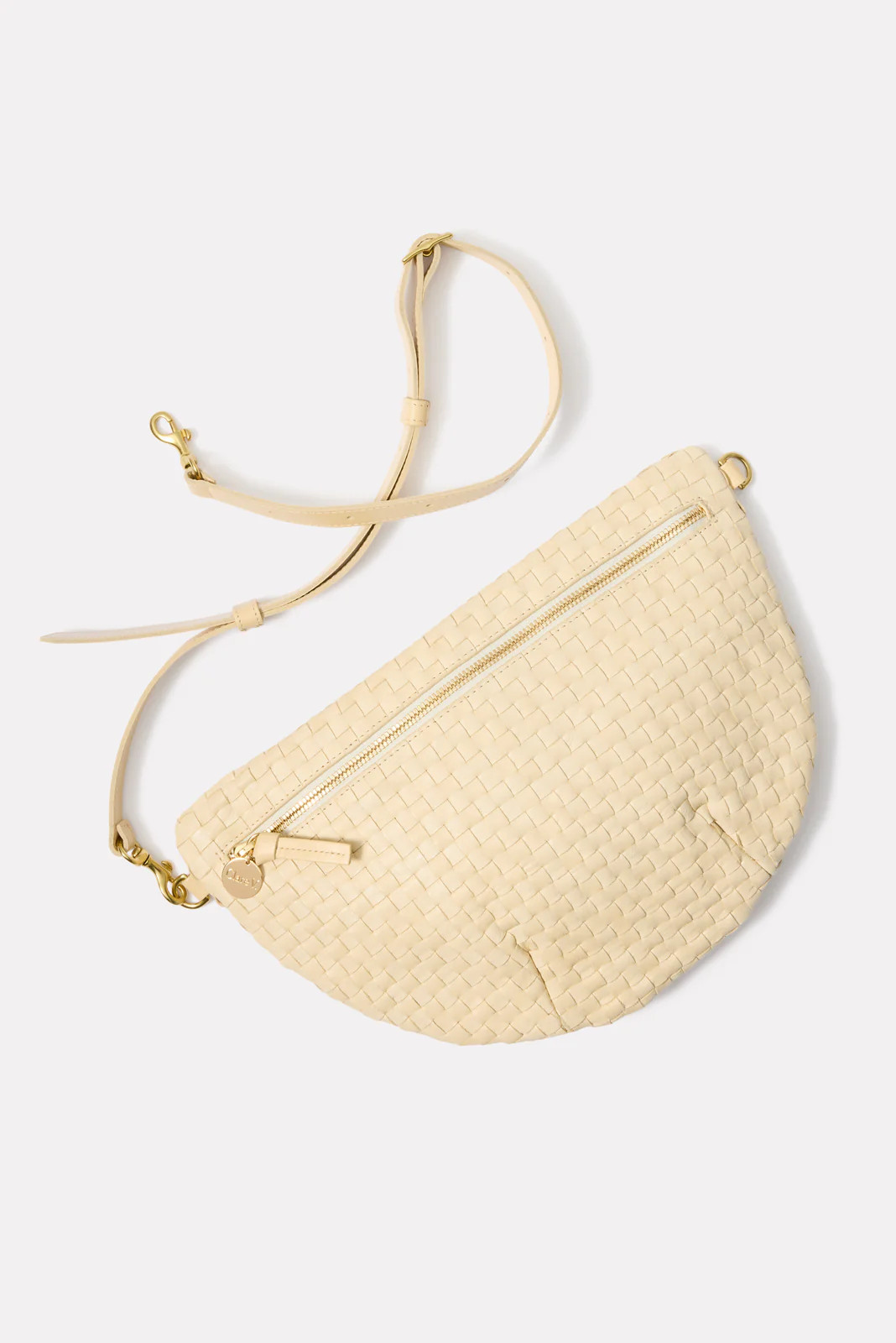 CLARE V. Women's Grande Fanny Bag, White | Evereve