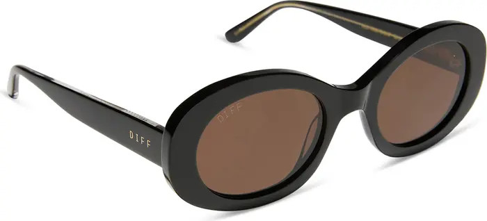 Lainey 52mm Polarized Oval Sunglasses | Nordstrom
