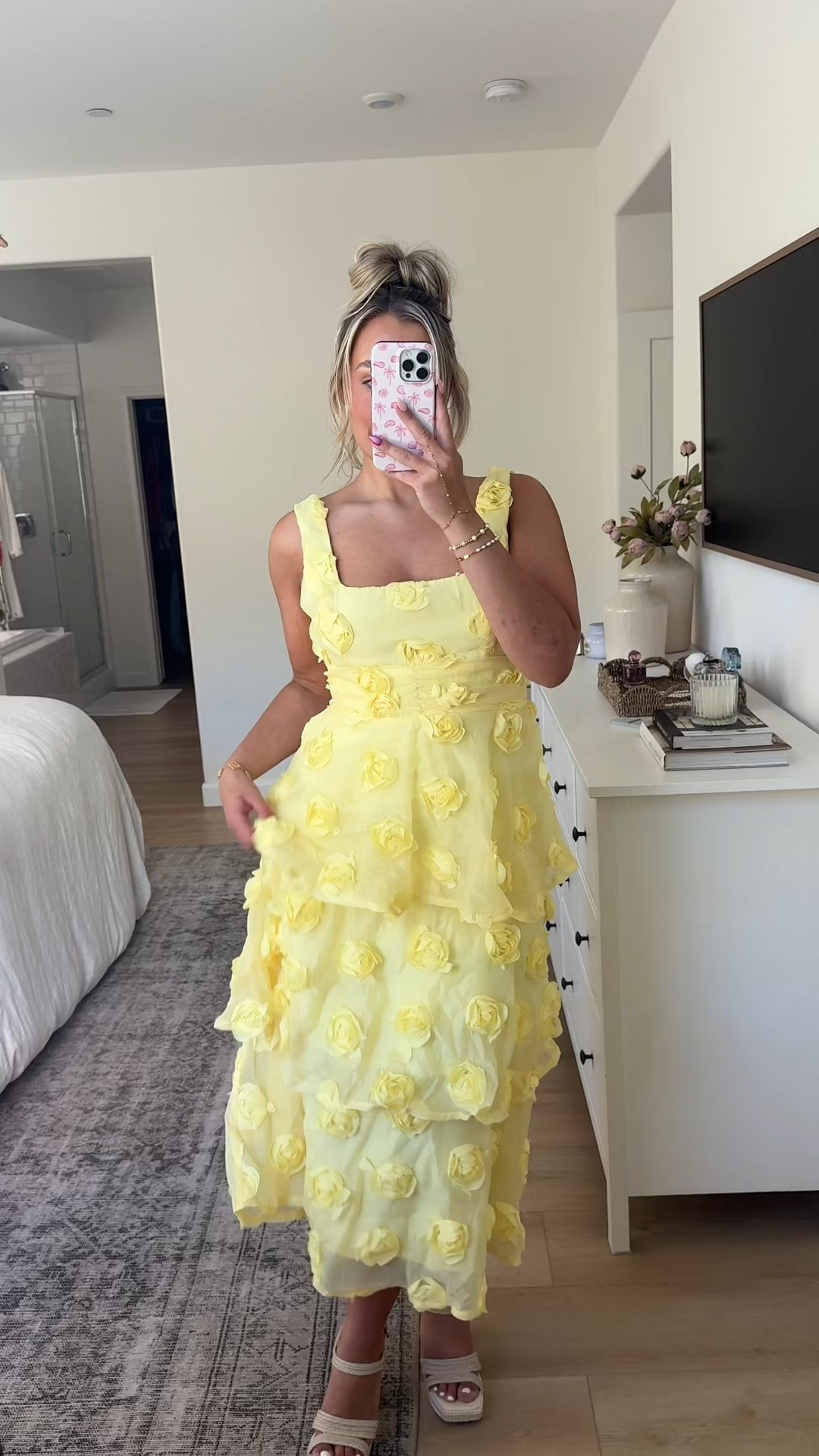 Summer wedding guest dress! In a large 🍋

#LTKSummerEdit #LTKSeasonal #LTKMidsize