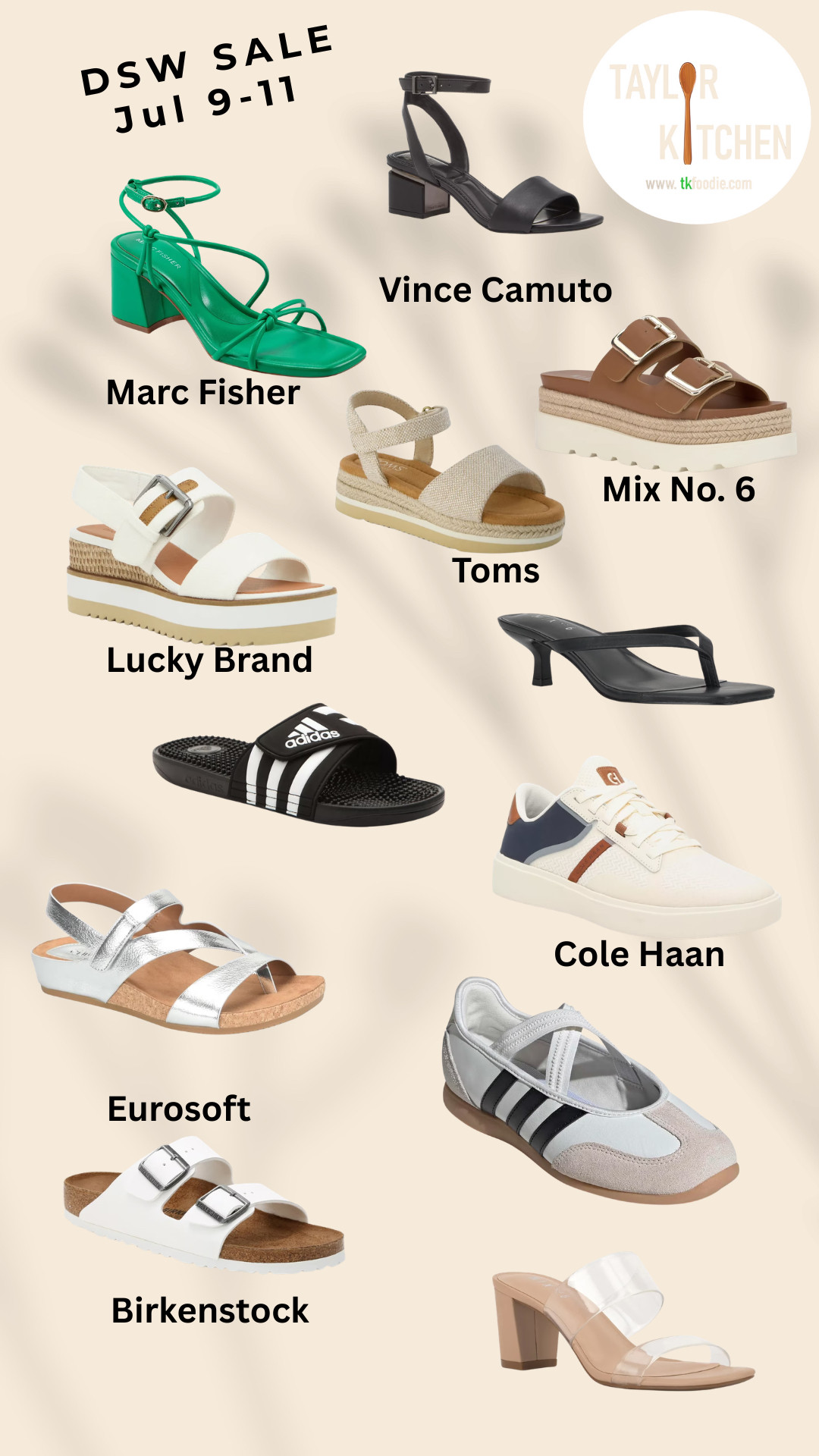 @DSW is having a great sale! 🏷️
Use code POOLDAY to get  $10 off $49, $20 off $99 or $60 off $199.

Here's your opportunity to stock up! 🥰 

 #LTKSaleAlert