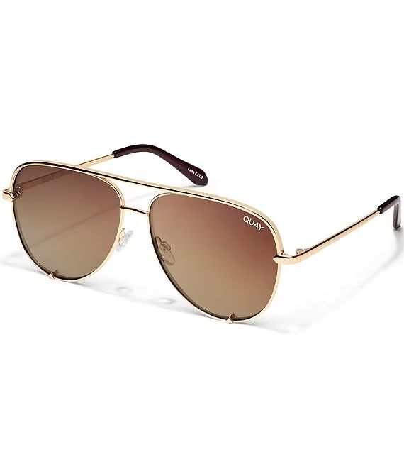 Unisex High Key Large 51mm Aviator Sunglasses | Dillard's