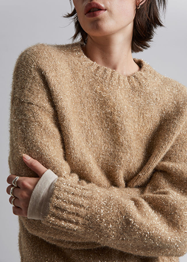 Glitter Knit Jumper | & Other Stories (EU + UK)
