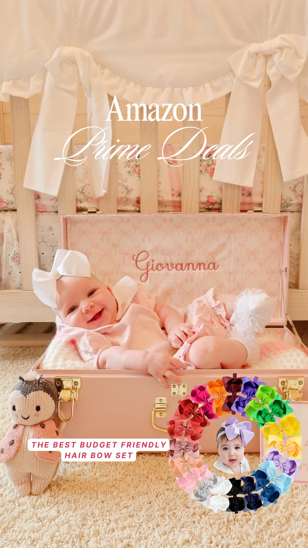 🎀✨ One of my favorite baby girl finds is on sale for Amazon Prime Day!

These adorable baby girl hair bows are the perfect finishing touch for everyday outfits, special occasions, photos, and milestone moments. With so many cute colors to choose from, they match everything and stay put without being uncomfortable.

If you’re a girl mom, these are a must-have accessory—and Prime Day is the perfect time to stock up! 🤍

Save this post for later and grab them while they’re on sale!

#AmazonPrimeDay #PrimeDayDeals #BabyGirlStyle #BabyGirlBow #HairBows #GirlMom #BabyGirlEssentials #BabyFashion #AmazonBabyFinds #MomFavorites #BabyAccessories #LTKBaby #LTKFamily #LTKSaleAlert #AmazonDeals

#LTKKids #LTKBaby