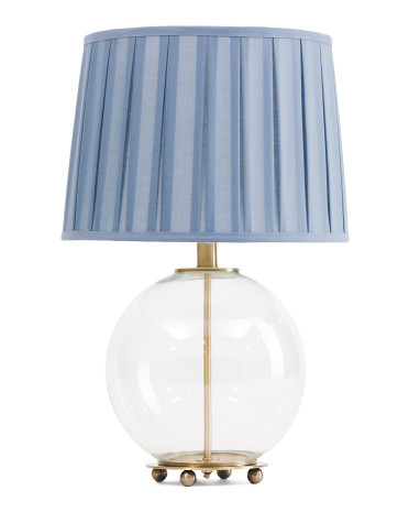 22.5in Glass Table Lamp | TJ Maxx