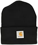 Carhartt Men's Knit Cuffed Beanie, Black, One Size | Amazon (US)