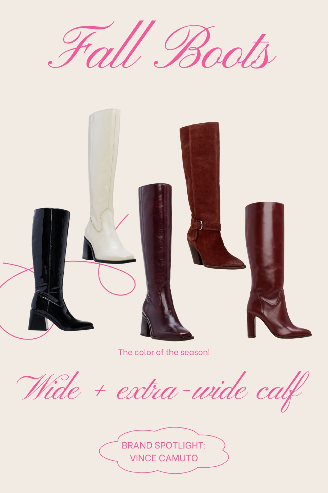 Wide and extra wide boots now available at Vince Camuto!! 

#LTKstyletip #LTKSeasonal #LTKplussize