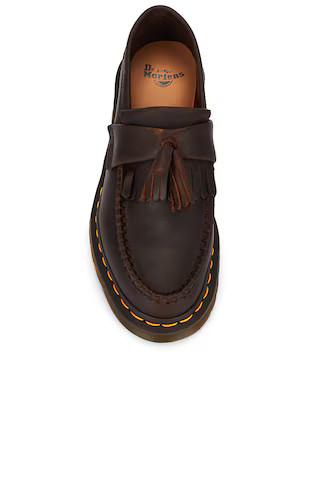 Dr. Martens Adrian Loafer in Brown Crazy Horse from Revolve.com | Revolve Clothing (Global)