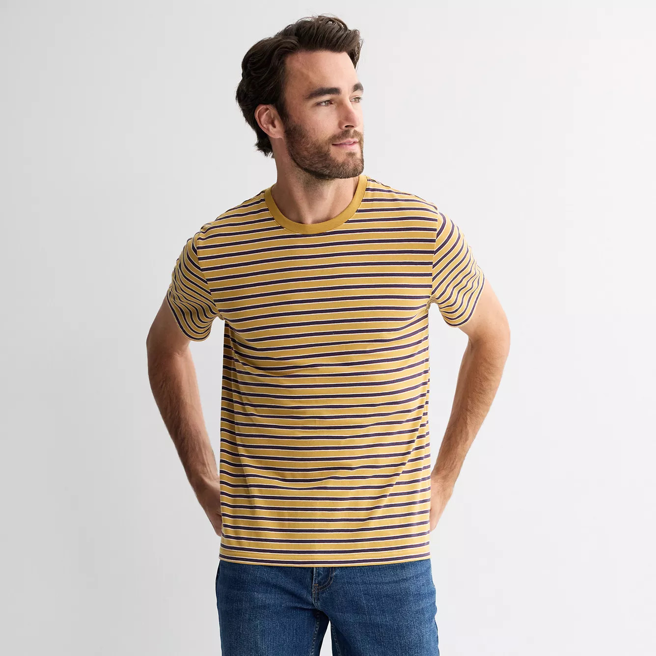 Men's Sonoma Goods For Life\u00ae Stripe T-Shirt | Kohl's