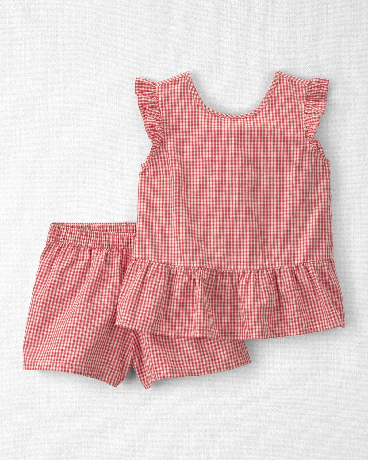 Girls 2-Piece Top & Short Set Made with Organic Cotton | Carter's Inc