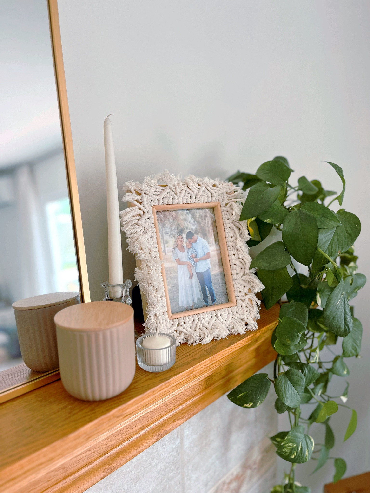 Fireplace mantle decor with a boho and beachy style 

#mantledecor #beachystyle #californiahome #bohodecor #livingroom


#LTKhome #LTKfamily #LTKFind