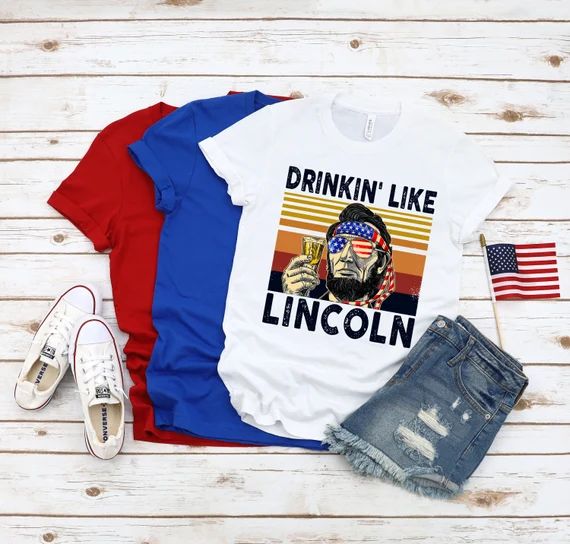 Drinkin Like Lincoln Shirt, Drinking Like Lincoln Shirt, Ben Drinkin Shirt, Ben Drinking Shirt, A... | Etsy (US)