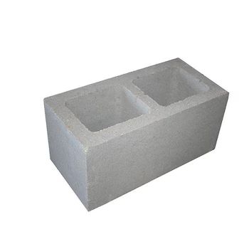 8-in W x 8-in H x 16-in L Cored Concrete Block | Lowe's
