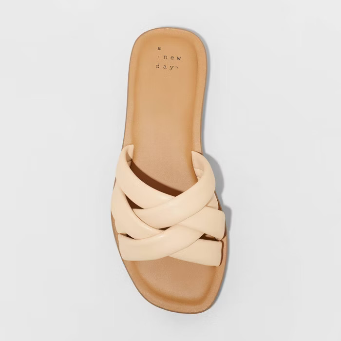 Women's Rory Padded Slide Sandals - A New Day™ | Target