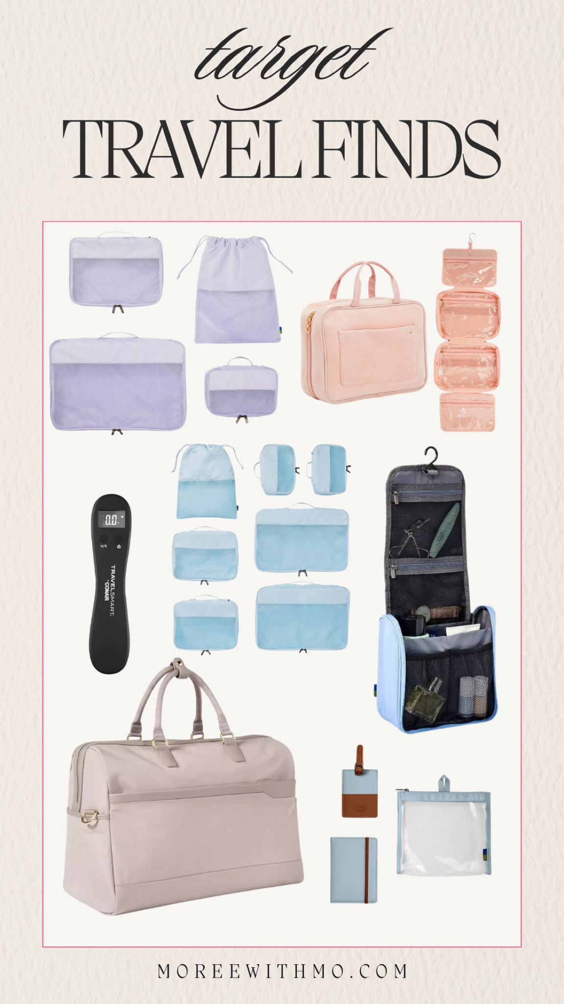 Target travel essentials! The packing cubes are a must for any trip! I've used packing cubes for almost 10 years becuase they keep my suitcase so organzied on trips!

Travel Essentials 
Vacation Essentials 
Target Vacation Finds 
Target Travel Essentials 
Moreewithmo

#LTKFindsUnder50 #LTKTravel #LTKHome