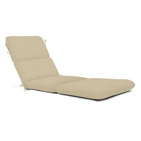 Pryer Lark Manor™ 1 - Piece Outdoor Sunbrella® Seat/Back Cushion 22'' W x 74'' D | Wayfair North America