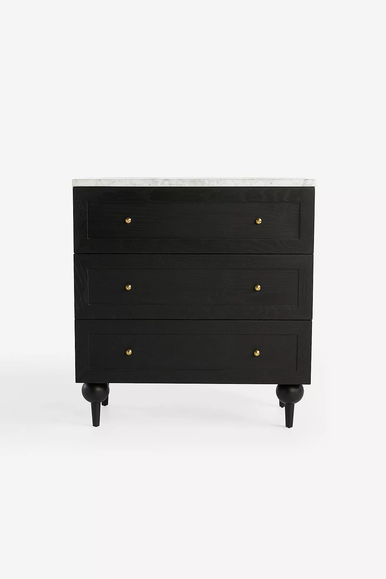 Fern Marble-Top Three-Drawer Dresser | Anthropologie (US)