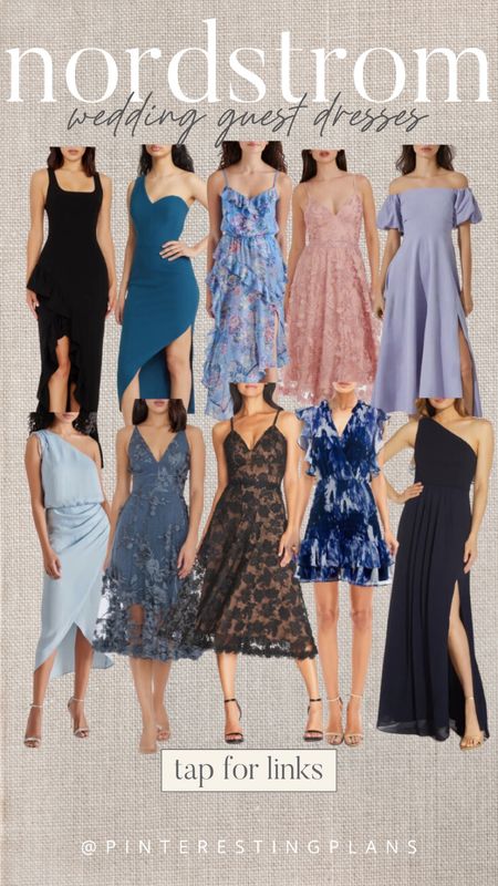 Wedding guest dresses from Nordstrom 
