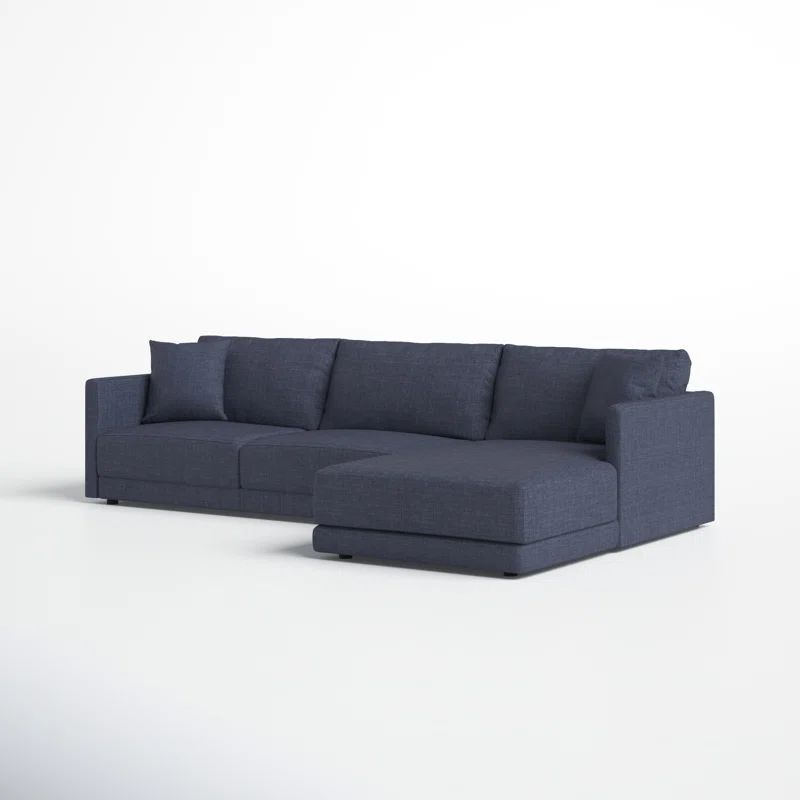 4 - Piece Upholstered Chaise Sectional | Wayfair North America