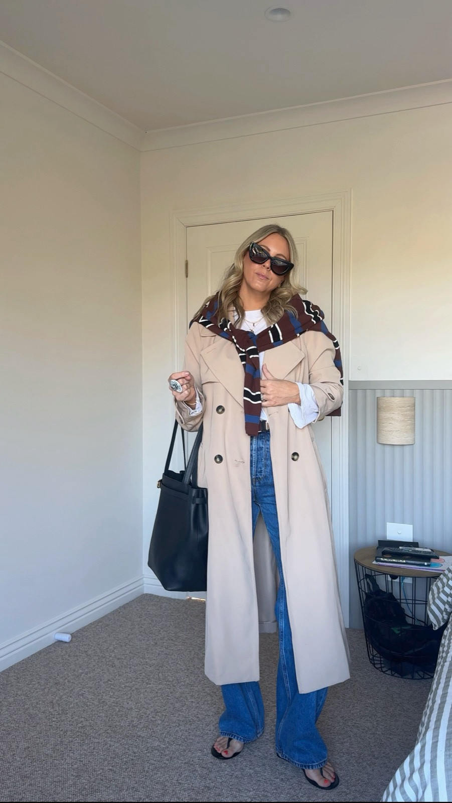 Jeans that make your butt look amazing, Henne edition! I’m in a 30 in the jeans, medium in the long sleeve top and a 16 in the trench (old Basque) x

#LTKautumn #LTKaustralia #LTKstyletip