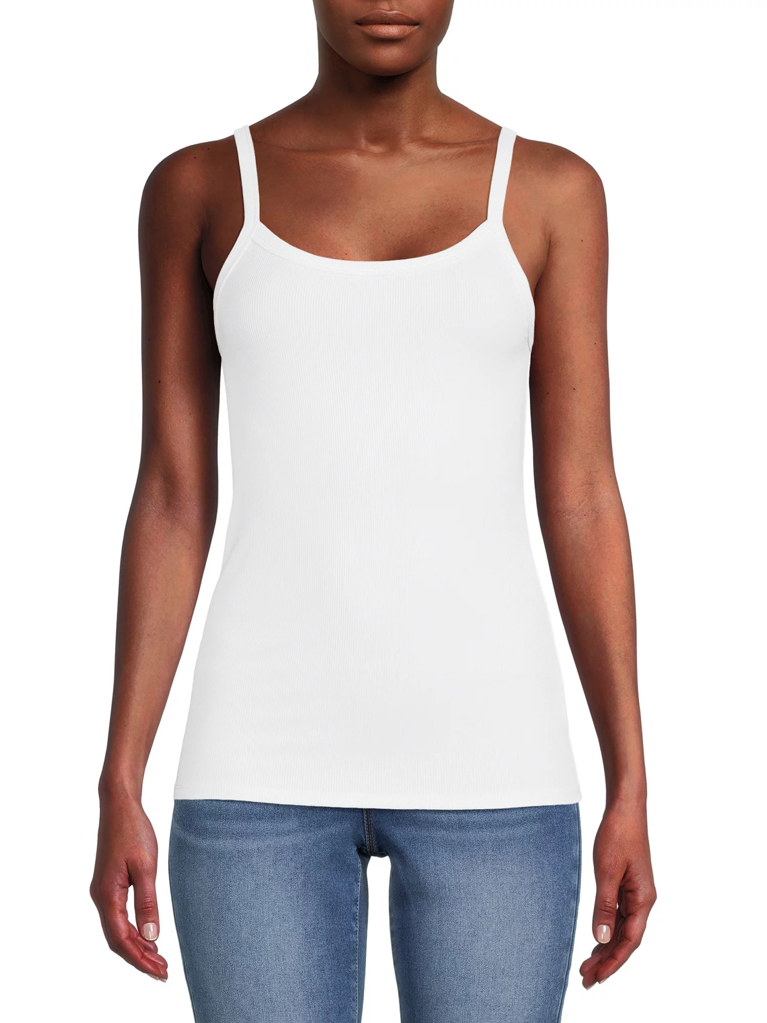 No Boundaries Juniors Ribbed Cami - Walmart.com | Walmart (US)