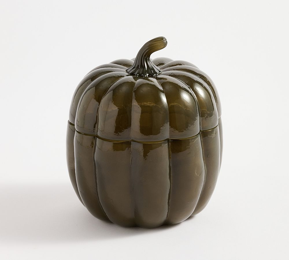 Figural Pumpkin Candle - Harvest Spice | Pottery Barn (US)