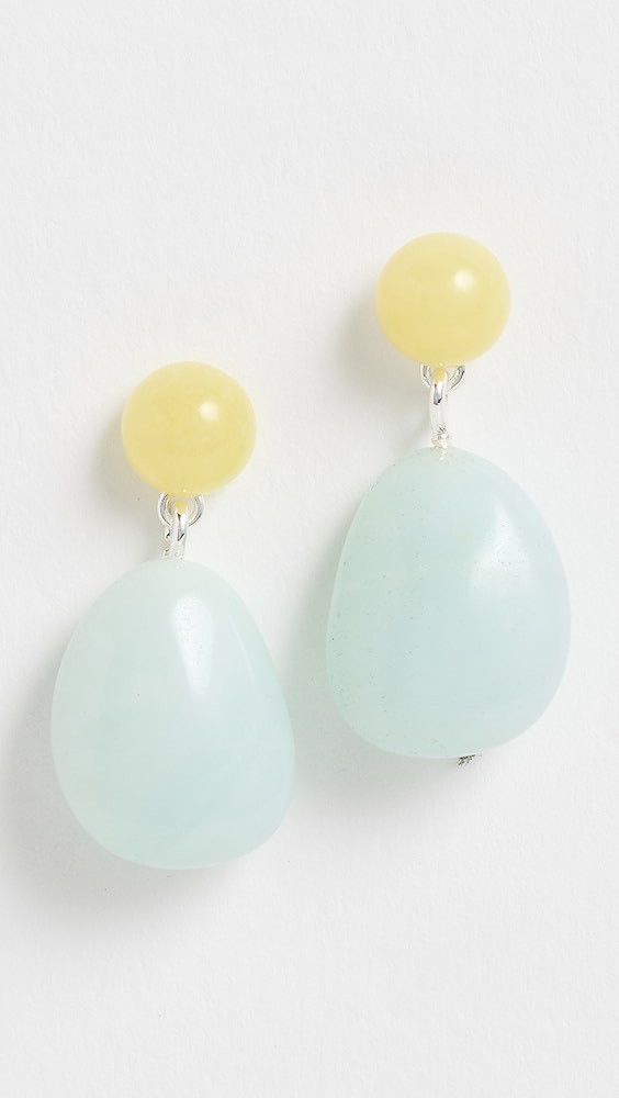 Semi-Precious Double Drop Earrings | Shopbop