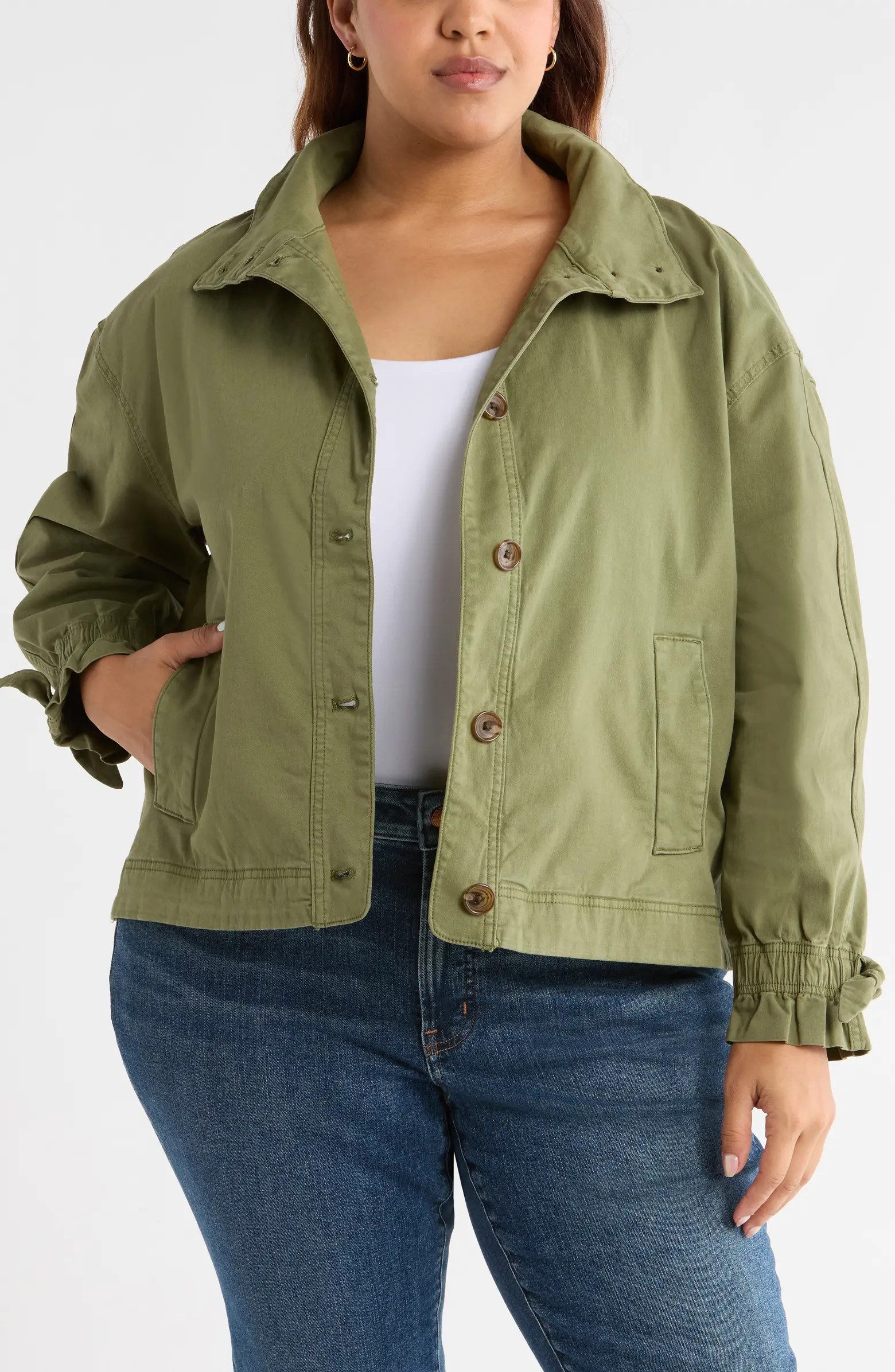 Twill Swing Jacket | Nordstrom