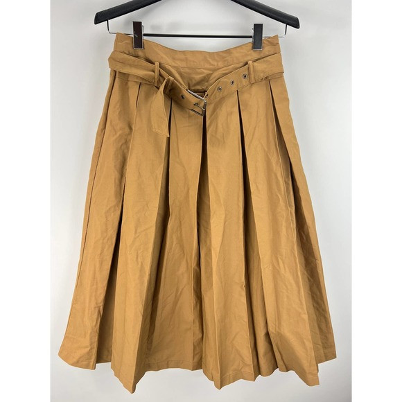 Size 4 Women's Pleated Midi Skirt - Future Collective #2082 | Poshmark