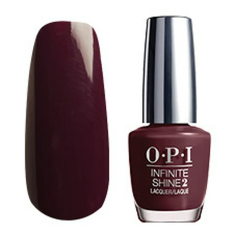 OPI Infinite Shine Nail Polish, Stick to Your Burgundies, 0.5 Oz - Walmart.com | Walmart (US)