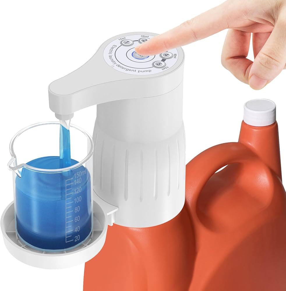 Laundry Detergent Dispenser with Graduated Cup for Liquid Detergent Containers, Electronic Laundr... | Amazon (US)