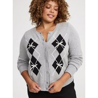 Bow Cardigan in Multi | Torrid (US & Canada)