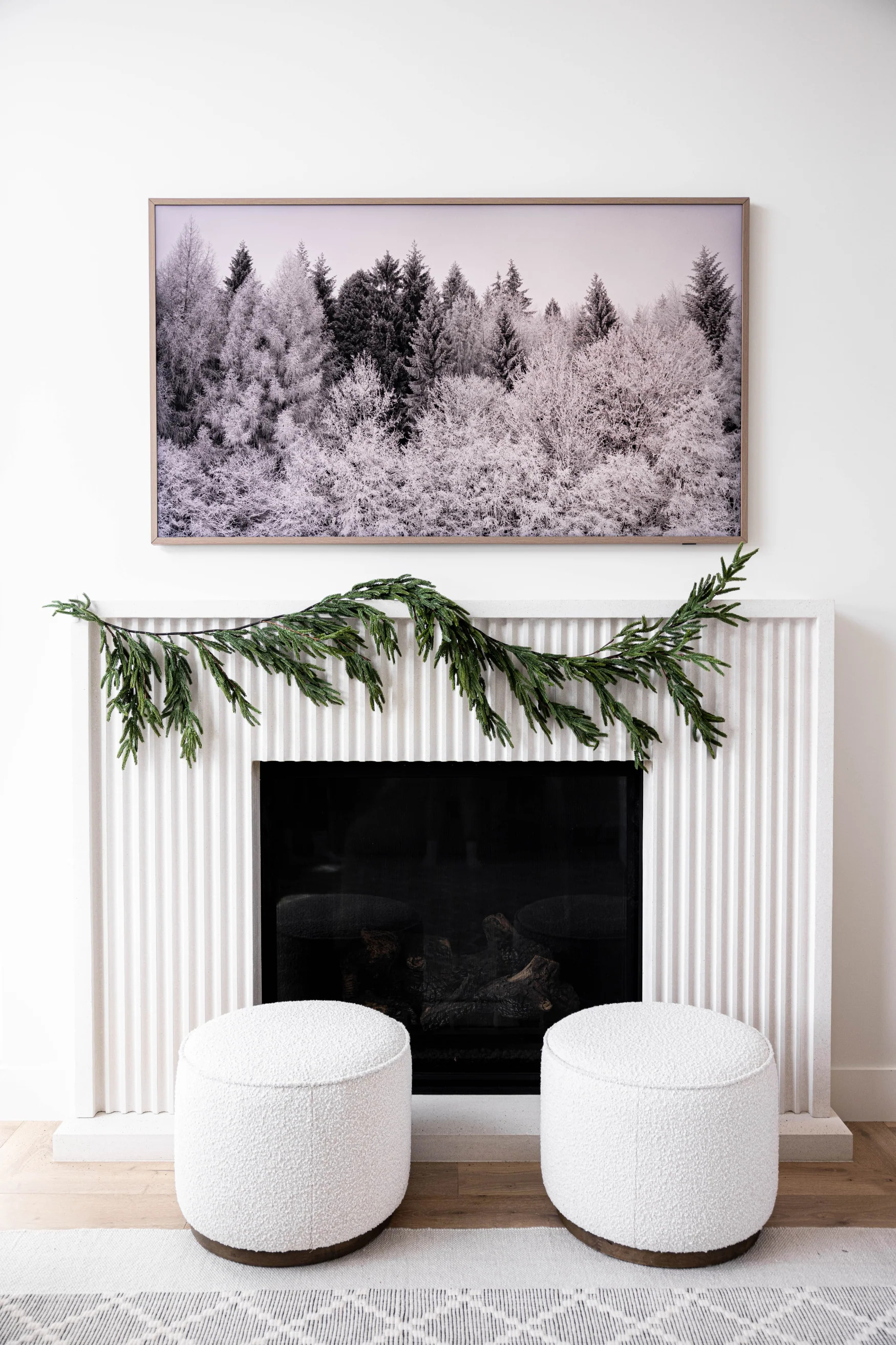 Norfolk Pine Garland Real Touch Fast Shipping Canada & USA | luxe bCO