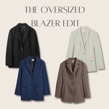 A roundup of some of my favourite oversized blazers from Arket , Amazon , Cos and H&M #oversozedblazer #blazer #arket #arketblazer #amazondashion #Cos 

#LTKSeasonal #LTKunder100 #LTKworkwear