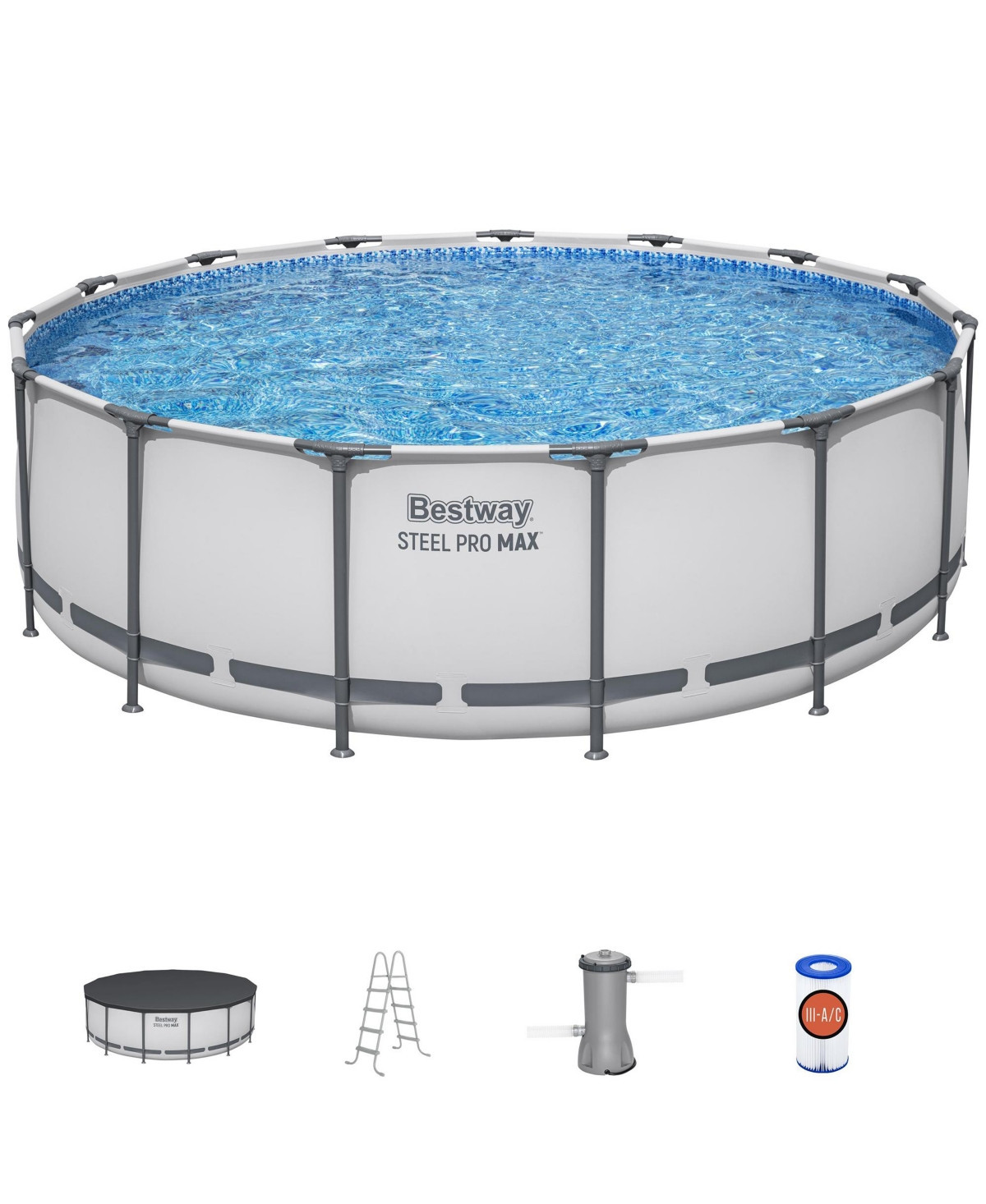 Steel Pro Max: Pool Set - 15' x 48" (Wm Exclusive) | Macy's