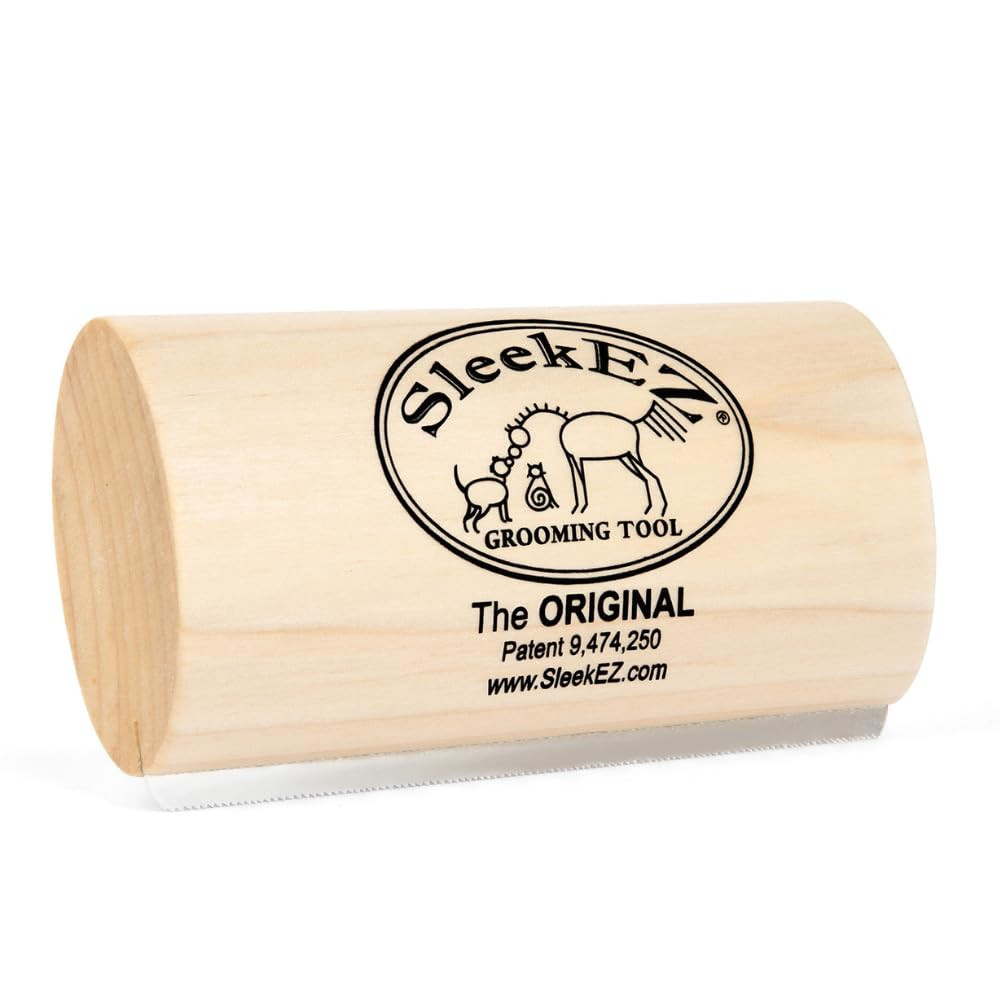 SleekEZ Dog Brush for Shedding & Dog Grooming Supplies | Pet Hair Removal Tool | Great For All Fu... | Amazon (US)