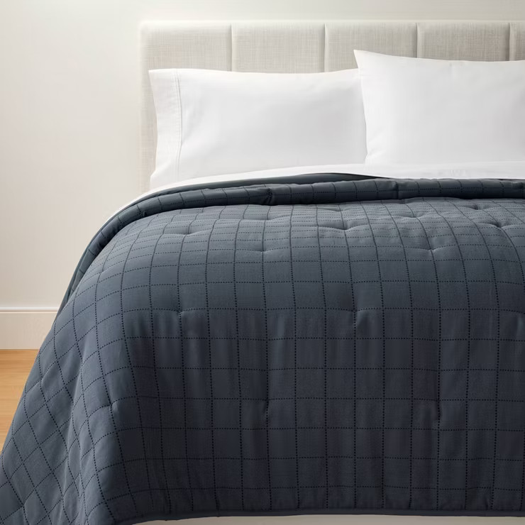 Grid Stitch Cotton Quilt - Threshold™ designed with Studio McGee | Target
