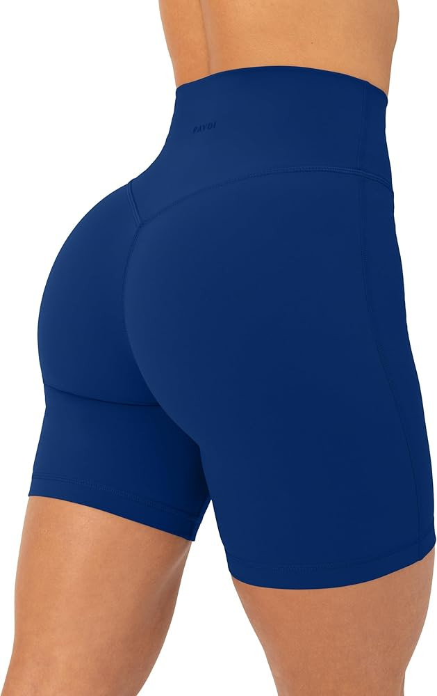 PAVOI ACTIVE Yoga Shorts for Women High Waisted Gym Shorts Buttery Soft Biker Workout Shorts 4" &... | Amazon (US)