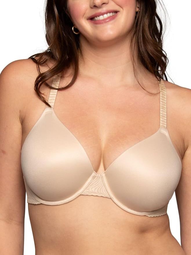 Vanity Fair Women's Effortless Underwire Bra, Buttery Soft Fabric & Lightweight Memory Foam Cups ... | Amazon (US)