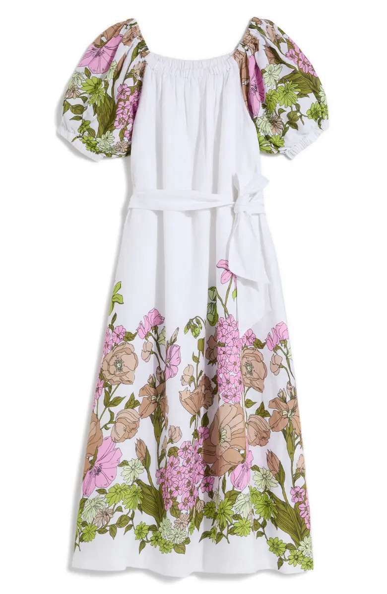 vineyard vines Floral Linen Dress | Nordstrom | Nordstrom