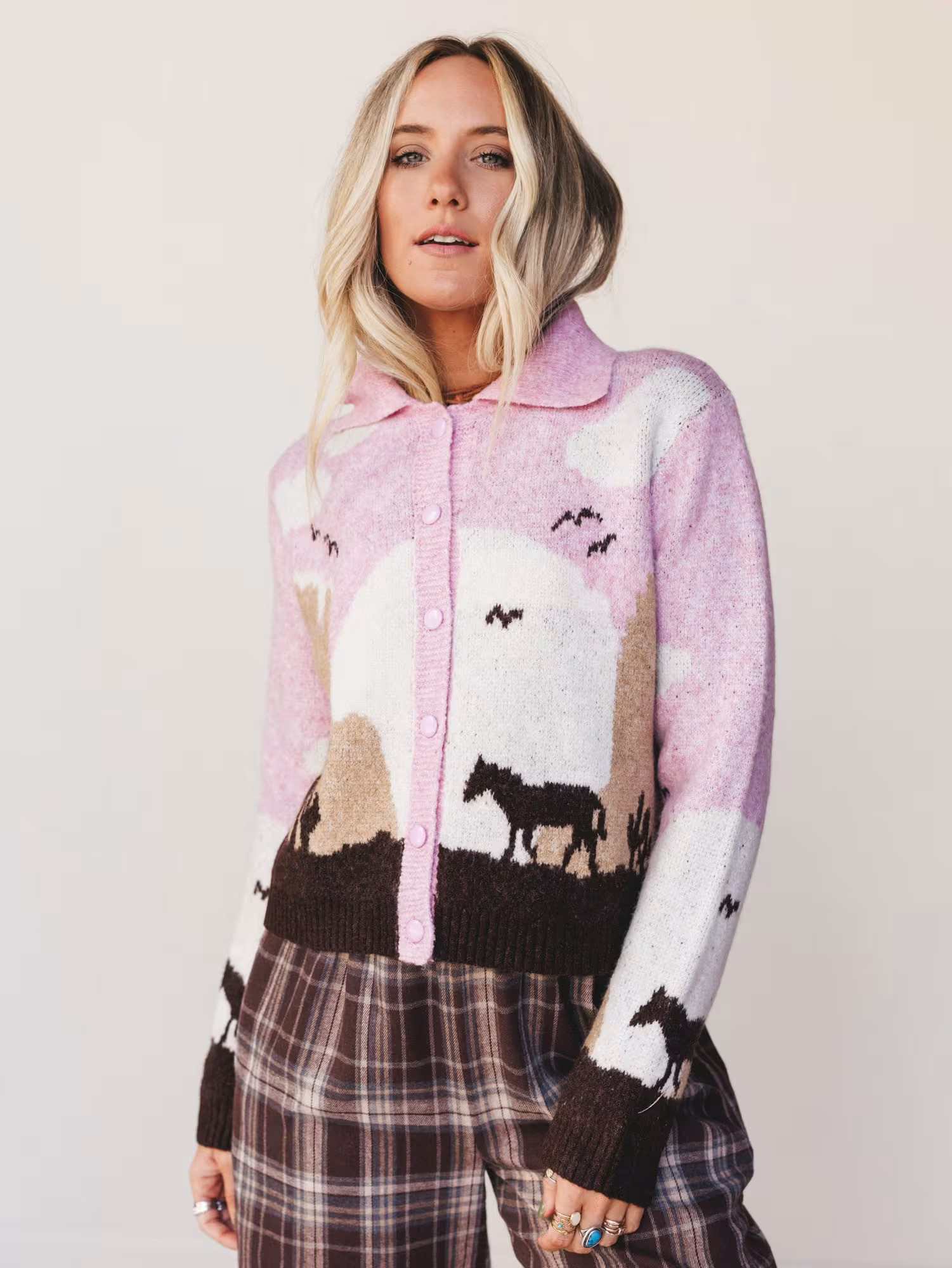 Blush Canyon Cardigan Sweater — Three Bird Nest | Three Bird Nest