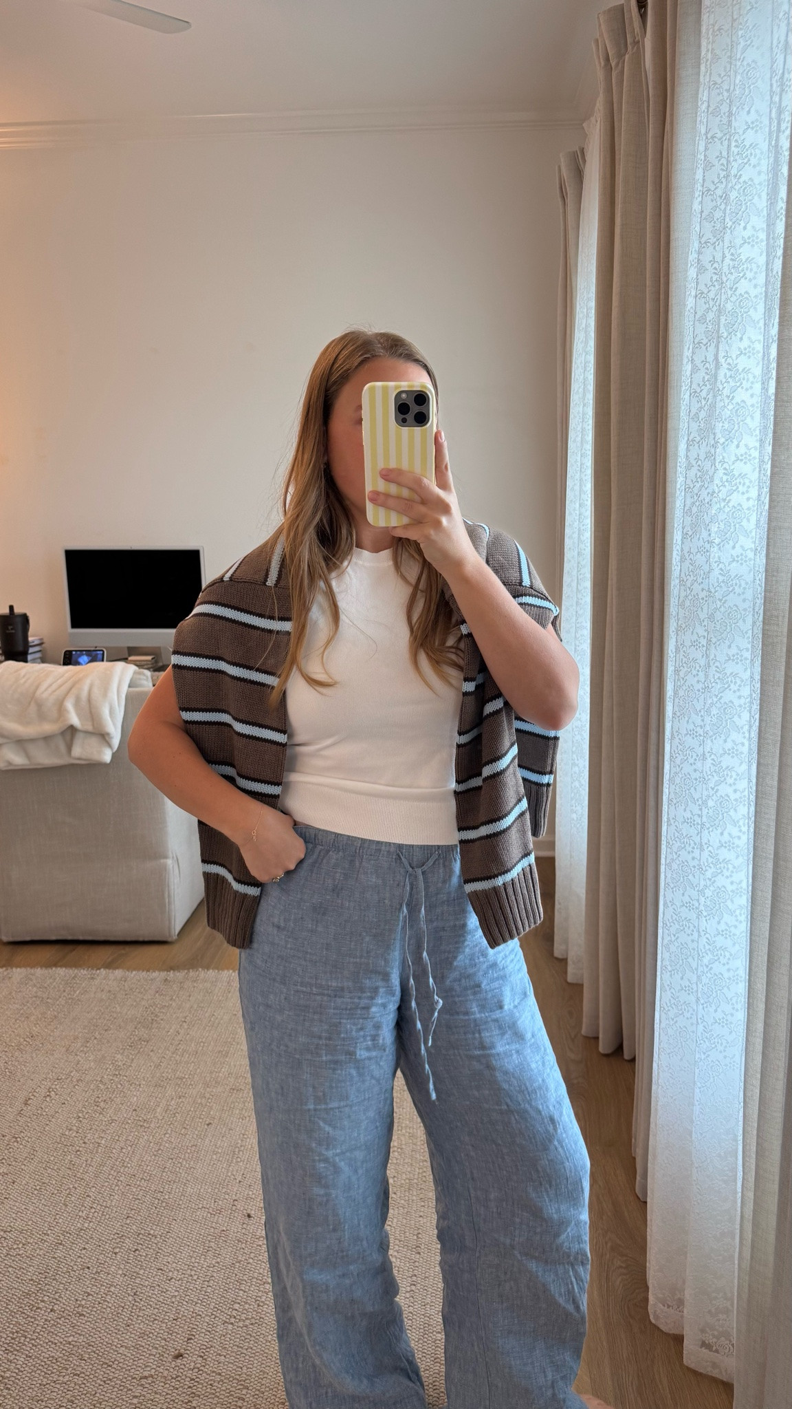100% cotton GAP sweater  

 #LTKgrwm #LTKootd #LTKSaleAlert