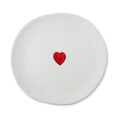 OPEN BOX: Heart Dinner Plates, Set of 4 | Williams-Sonoma