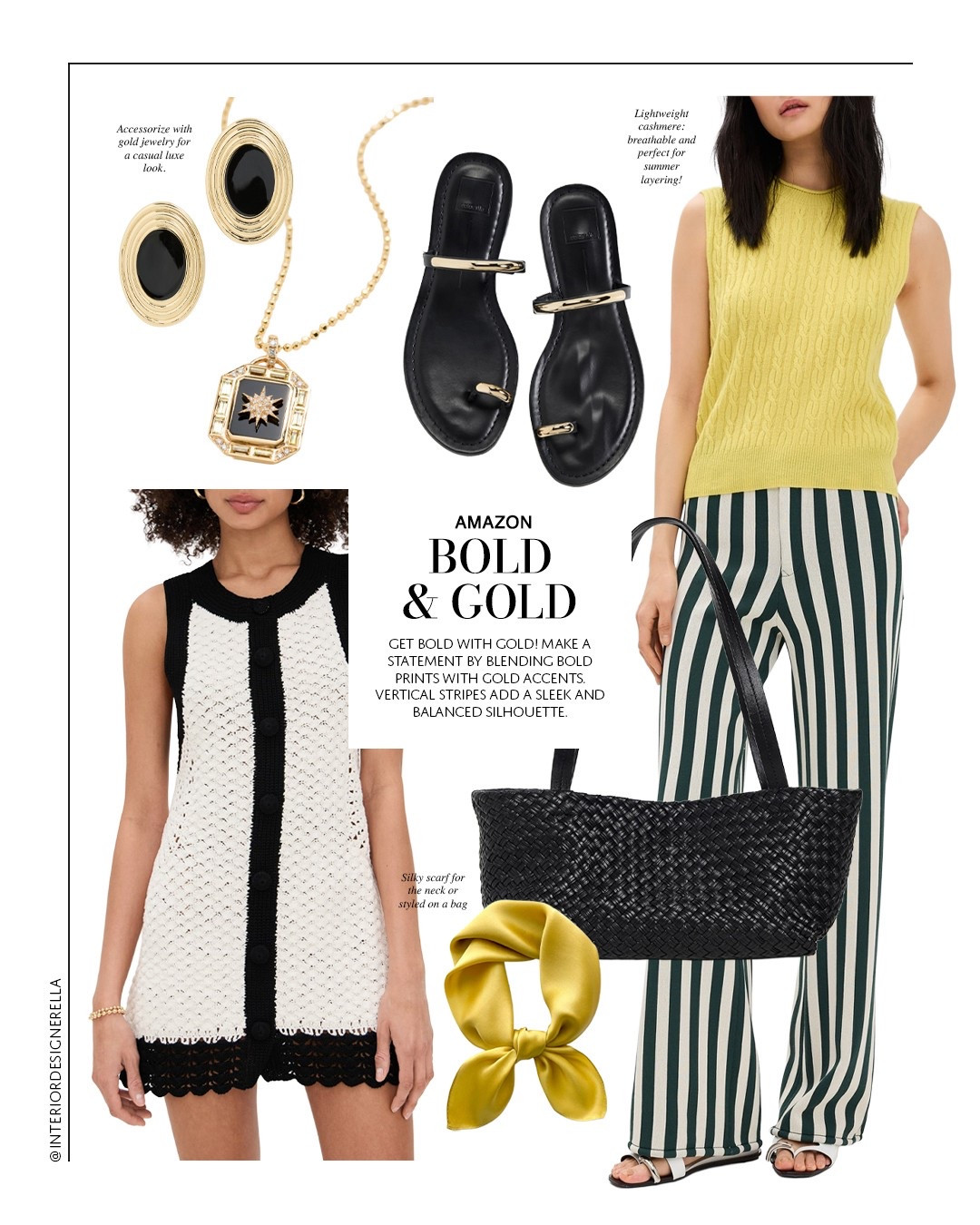 Amazon Bold & Gold!✨ Share this post with a friend!!🤗 Click on the “Summer OOTD” collection on my LTK to shop this post and more!🤗 Have an amazing day!! Xo!!

#LTKStyleTip #LTKItBag #LTKShoeCrush