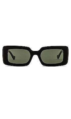 DEVON WINDSOR Havana Sunglasses in Black from Revolve.com | Revolve Clothing (Global)