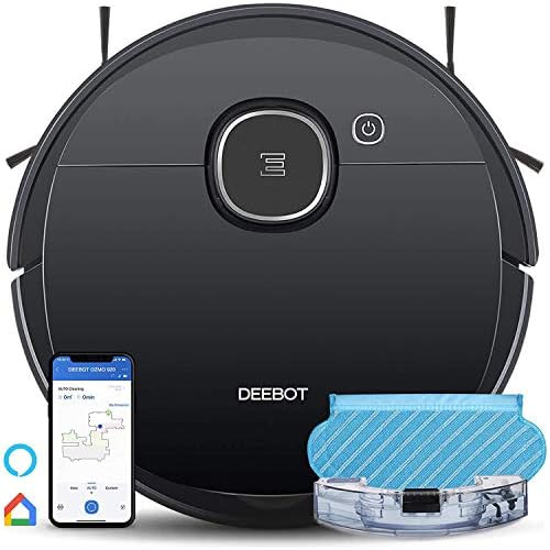 Ecovacs DEEBOT OZMO 920 2in1 Mopping Robotic Vacuum with Laser Navigation, No-Go Zones, Systematic C | Amazon (US)