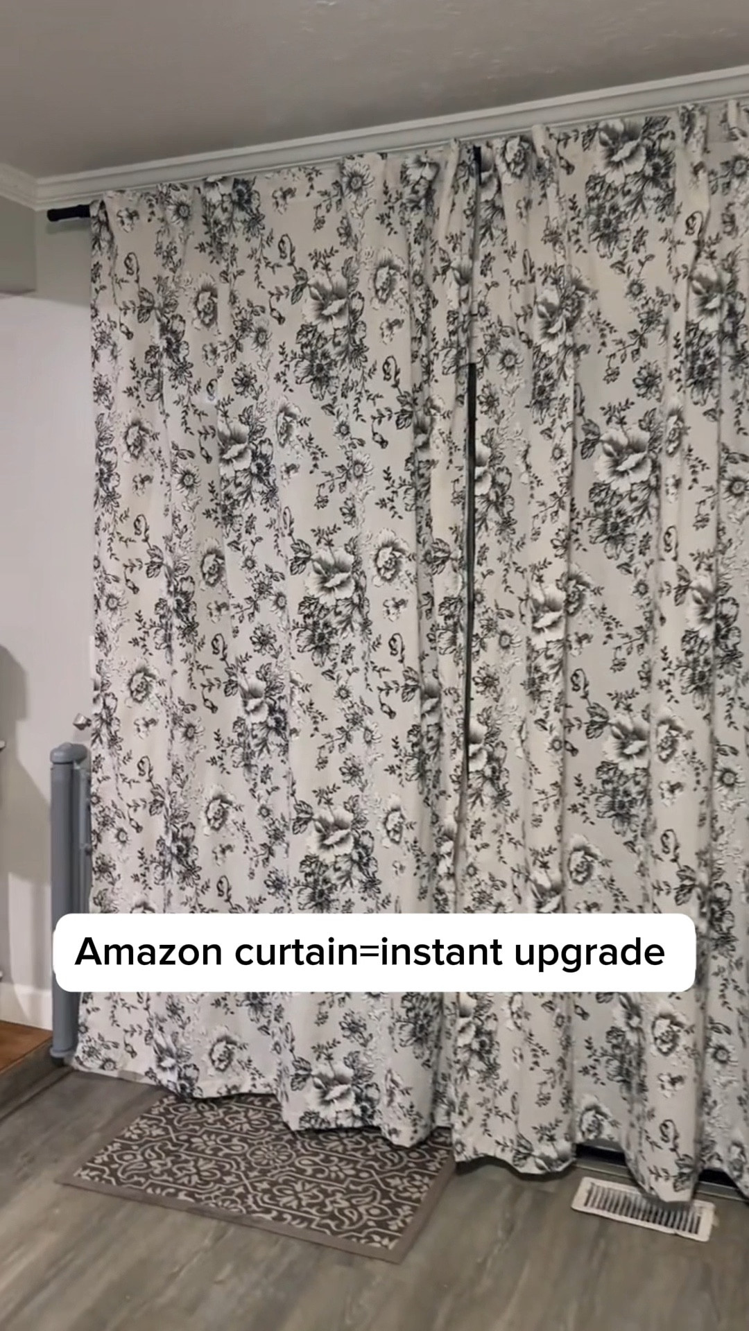 I wanted something that drapes nicely and makes the room feel warmer without feeling heavy. These were it. They were so affordable and it comes with 2 panels! 

#LTKdayinmylife #LTKHome #LTKSaleAlert