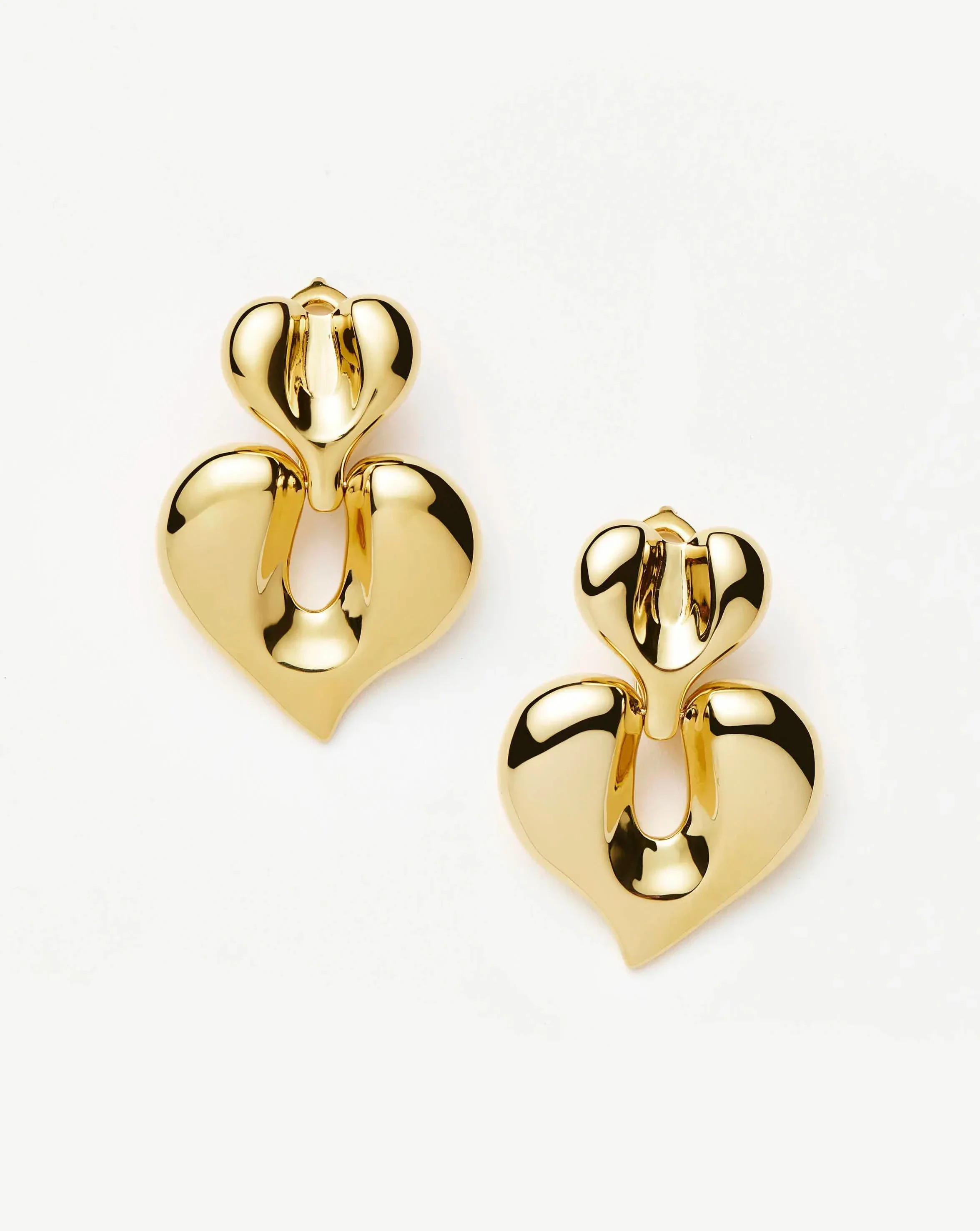 Molten Heart Statement Earrings | Missoma US | Missoma US
