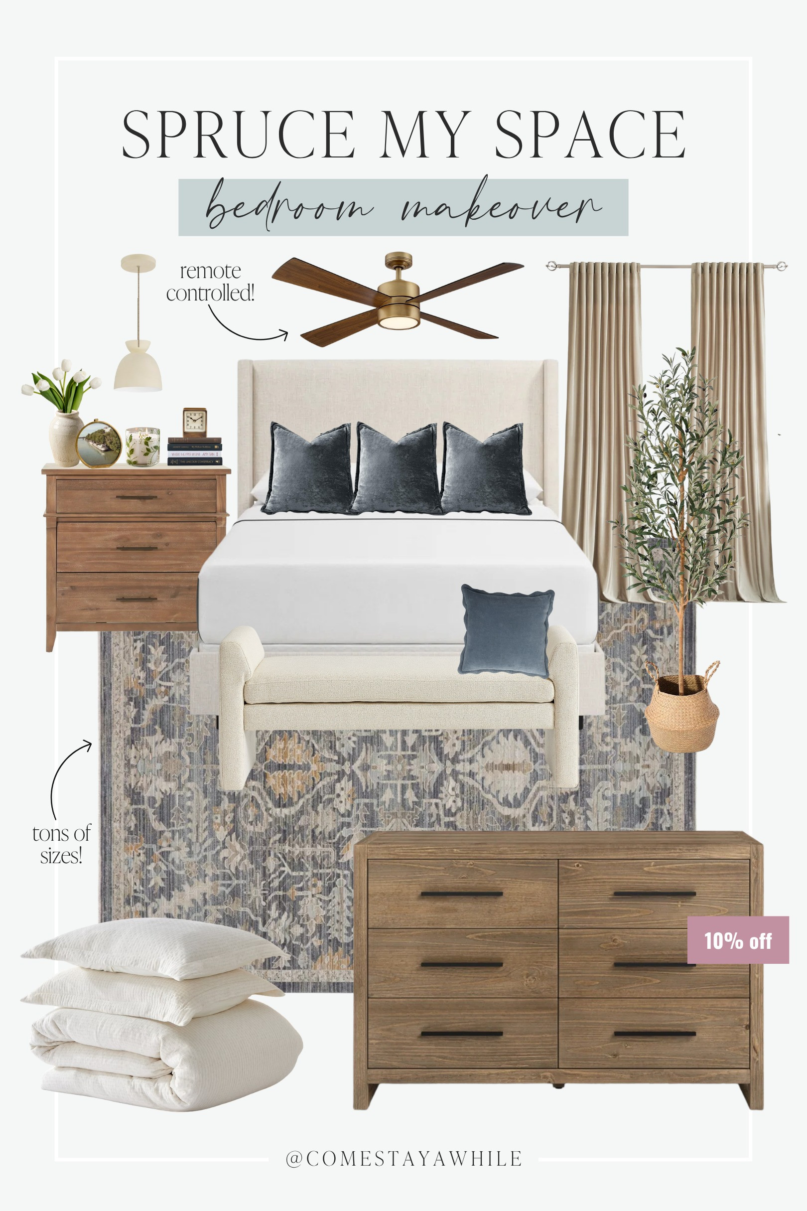 Welcome back to Spruce My Space! A series where I take pictures of your space and design them as if they were mine! 

Bedroom Design | Bedroom Decor | Interior Design | Home Decor 

Come Stay Awhile, Spruce My Space, Amanda Vernaci 

 #LTKHome