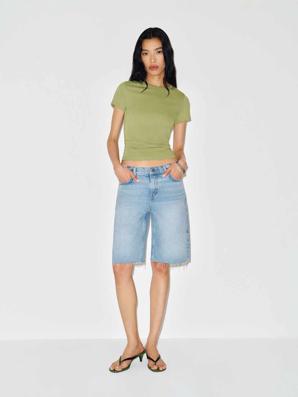 Finley Low Rise 11 In Baggy Jorts | Reformation (Global)